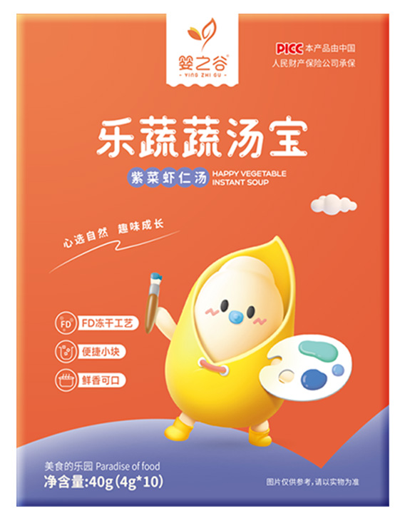 嬰之谷樂(lè)蔬蔬湯寶-紫菜蝦仁湯