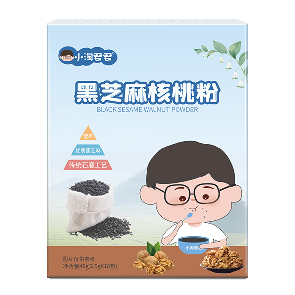 小淘君君黑芝麻核桃粉