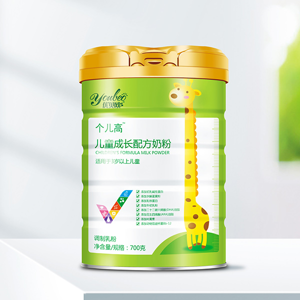 優(yōu)貝歐個(gè)兒高™兒童成長(zhǎng)配方奶粉700克