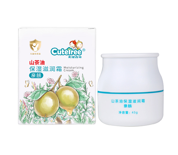 天使森林山茶油保濕滋潤霜  盒+瓶