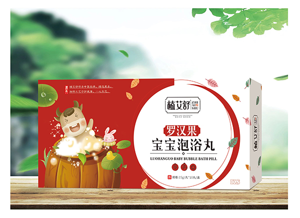 植艾舒羅漢果寶寶泡浴丸