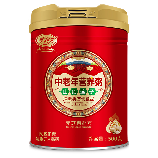 亨利元中老年?duì)I養(yǎng)粥 山藥蓮子