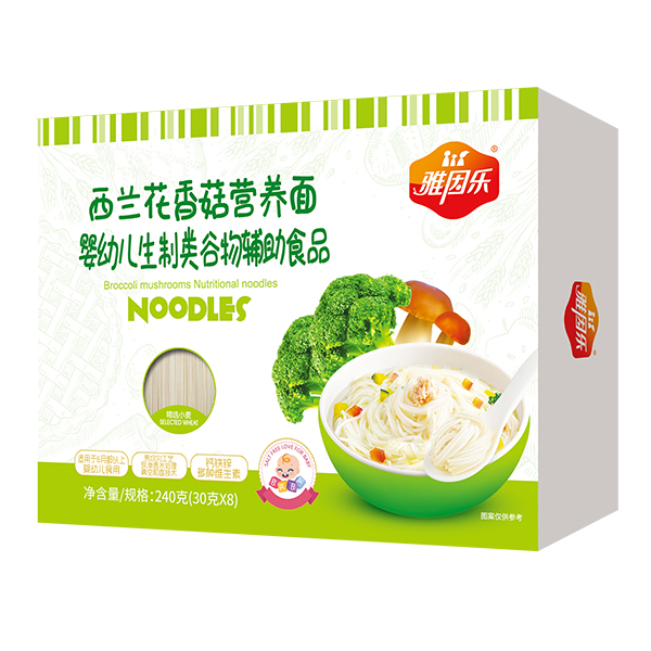 雅因樂西蘭花香菇營養(yǎng)面240g