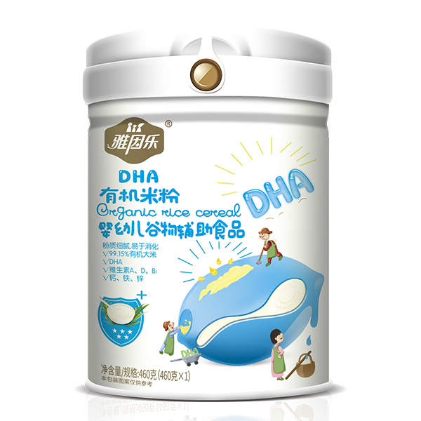 雅因樂(lè)有機(jī)米粉 DHA