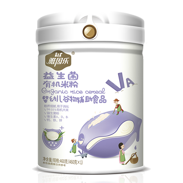 雅因樂(lè)有機(jī)米粉 益生菌