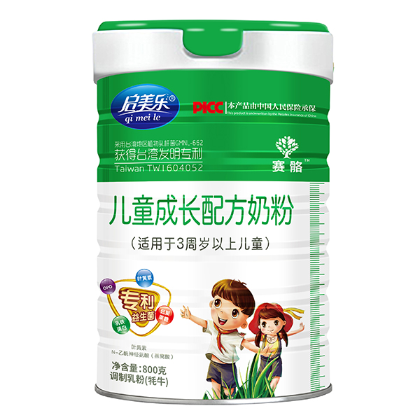 啟美樂賽骼兒童成長(zhǎng)配方奶粉