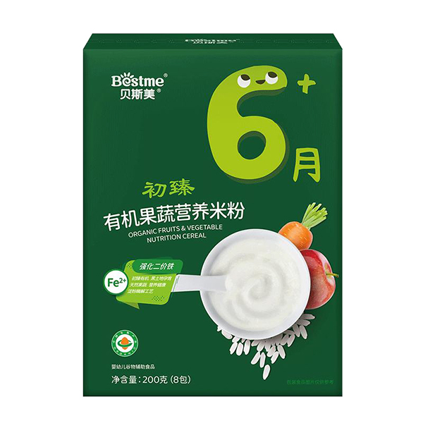 貝斯美初臻有機果蔬營養(yǎng)米粉