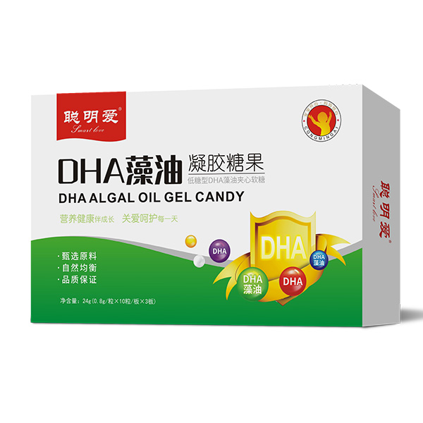 聰明愛DHA藻油凝膠糖果