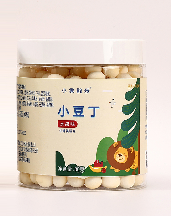 小象散步小豆丁-水果味