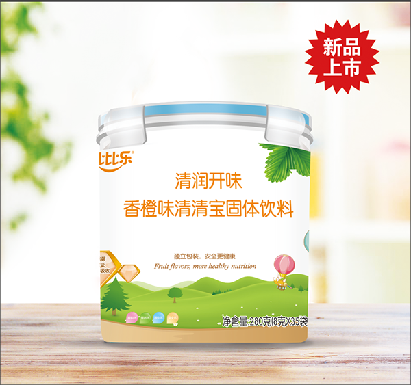 比比樂清潤開味香橙味清清寶