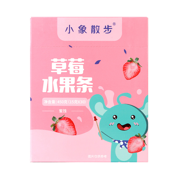 小象散步水果條-草莓