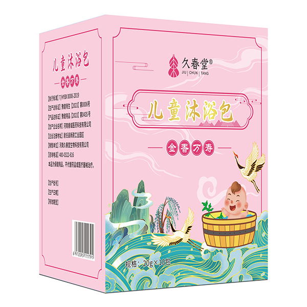 久春堂兒童沐浴包 金香萬壽