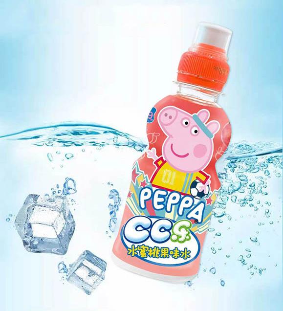 小豬佩奇CC樂水蜜桃果味水245ml