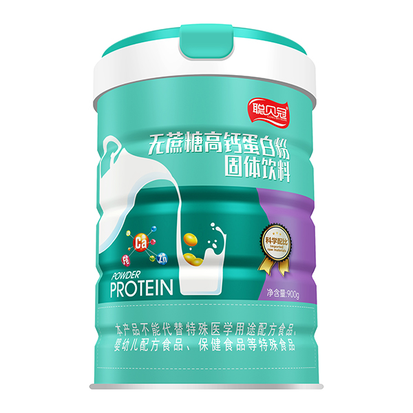 聰貝冠無蔗糖高鈣蛋白粉