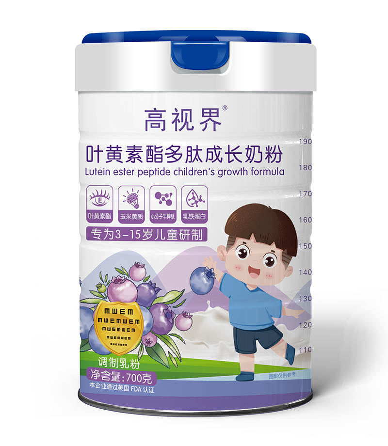 高視界葉黃素酯多肽成長奶粉 - 副本