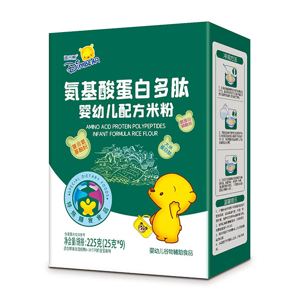 迪米熊氨基酸蛋白多肽嬰幼兒配方米粉