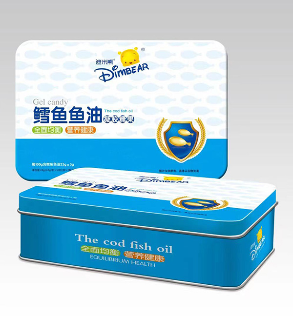 迪米熊鱈魚魚油凝膠糖果