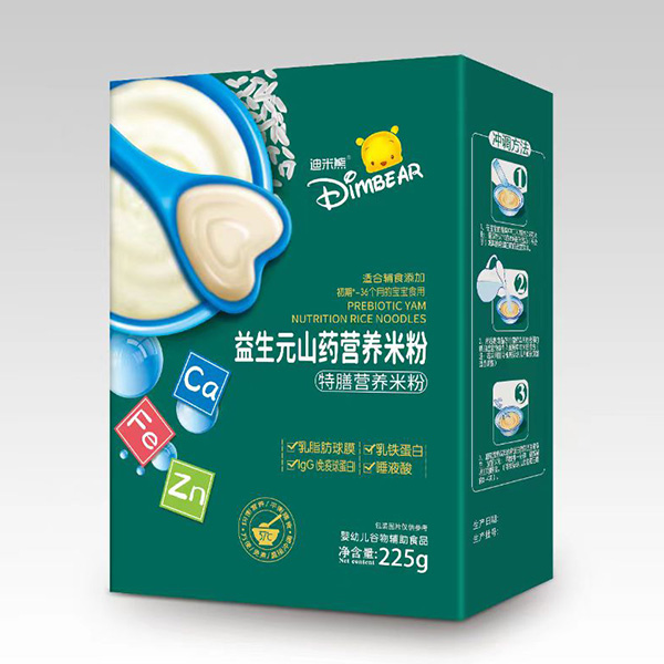 迪米熊益生元山藥特膳營(yíng)養(yǎng)米粉盒裝