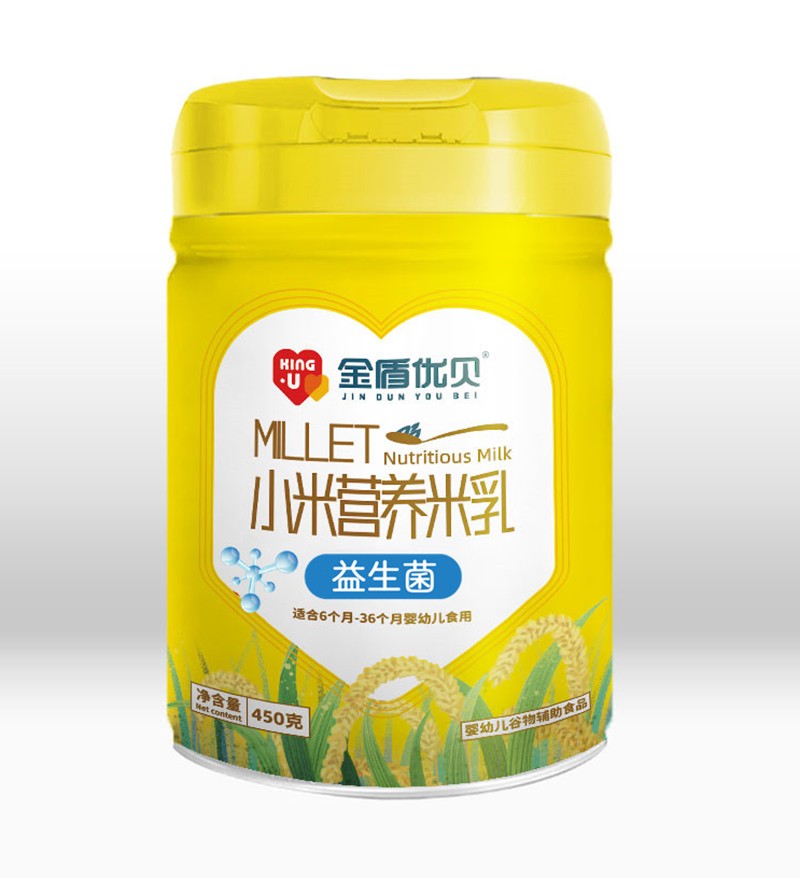 金盾優(yōu)貝益生菌小米營養(yǎng)米乳