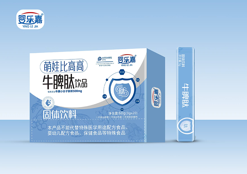 嬰樂嘉萌娃比高高牛脾肽飲品