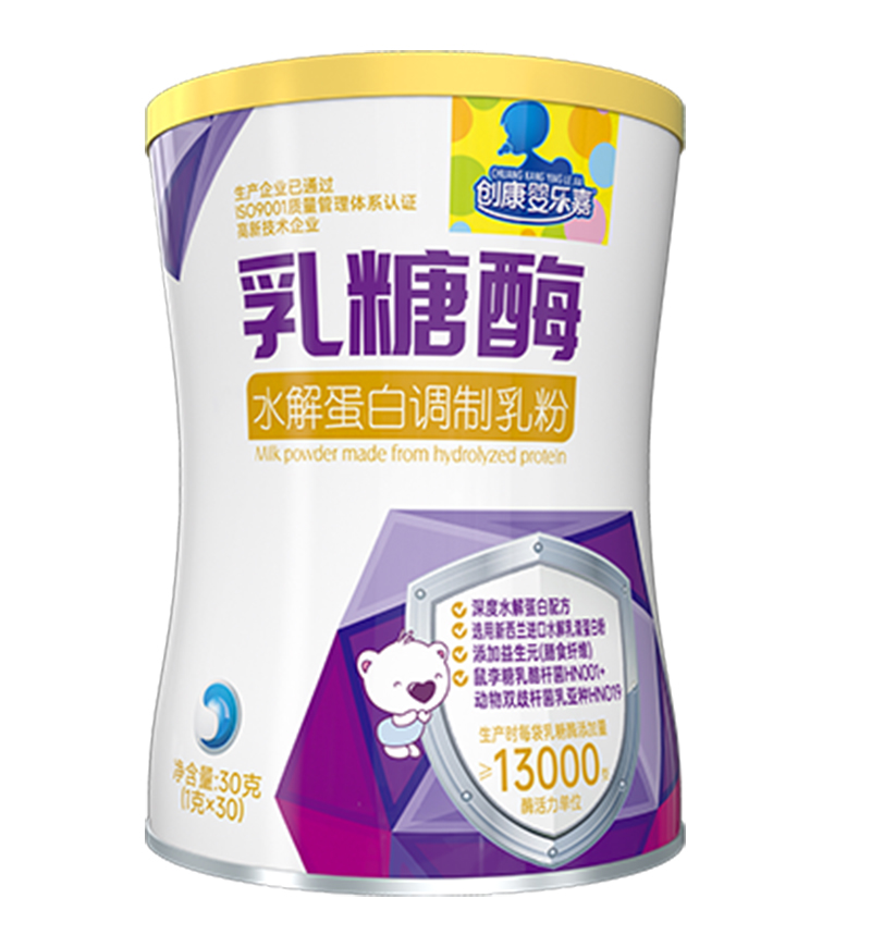 創(chuàng)康嬰樂嘉乳糖酶水解蛋白調制乳粉