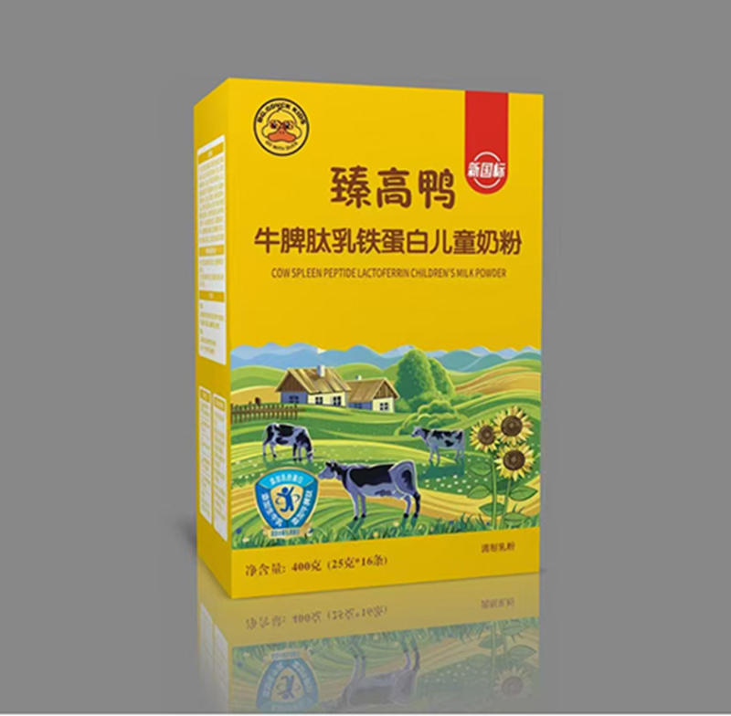 BG GDVCK小黃鴨臻高鴨牛脾肽乳鐵蛋白兒童奶粉