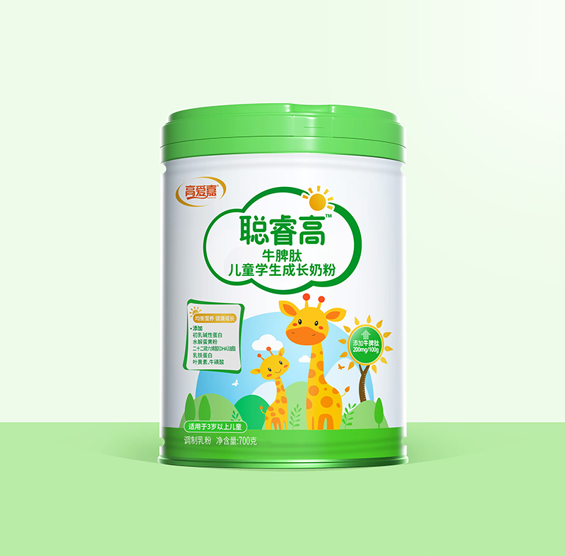 高愛嘉聰睿高牛脾肽兒童學生成長奶粉