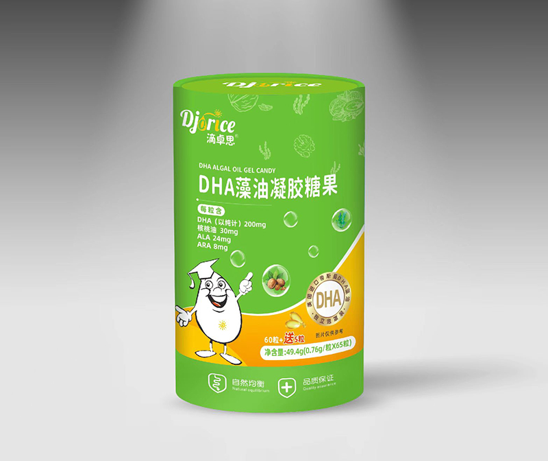 滴卓思DHA澡油凝膠糖果