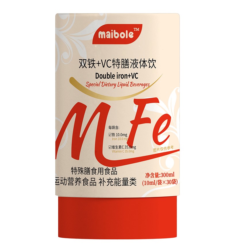邁寶樂(lè)雙鐵+VC特膳液體飲