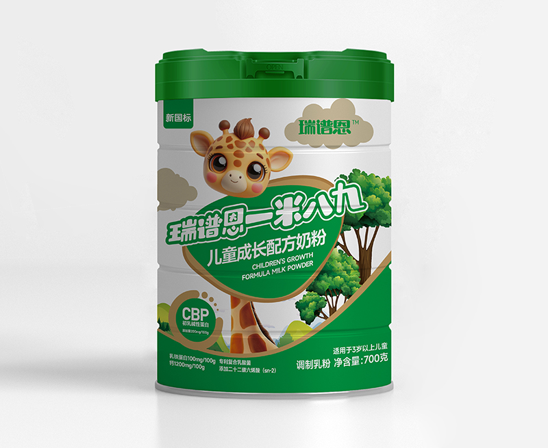 瑞譜恩一米八九兒童成長配方奶粉 綠色