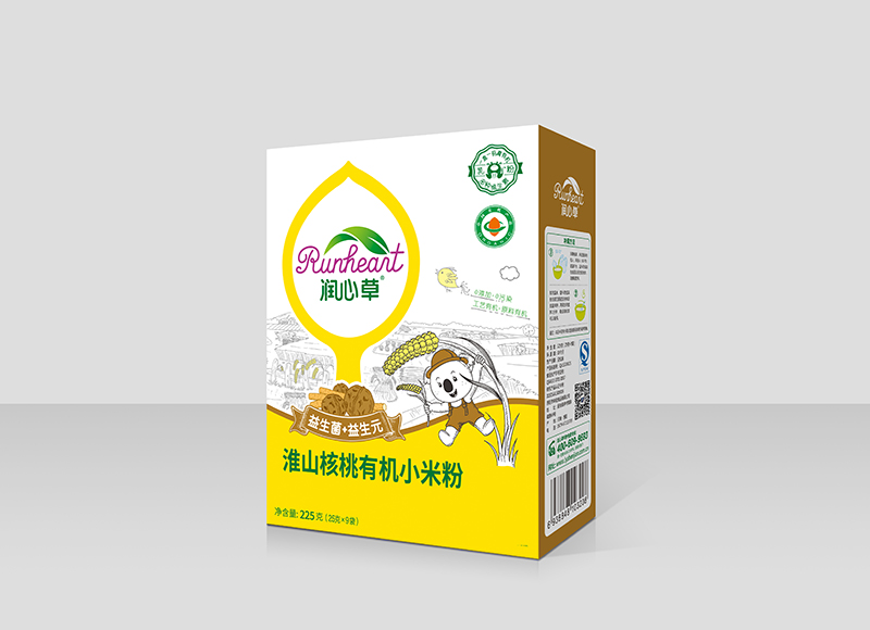 潤心草淮山核桃有機(jī)小米粉225克.jpg 潤心草淮山核桃有機(jī)小米粉225克.jpg