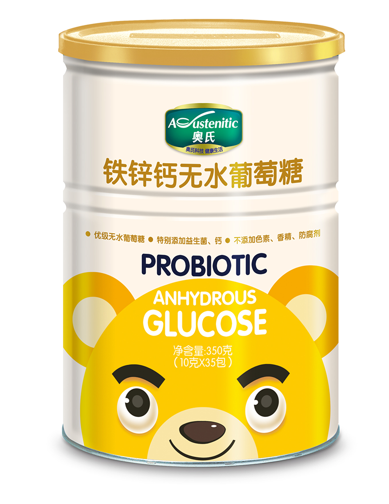 奧氏鐵鋅鈣無(wú)水葡萄糖350克