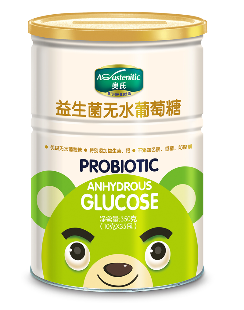 奧氏益生菌無(wú)水葡萄糖350克