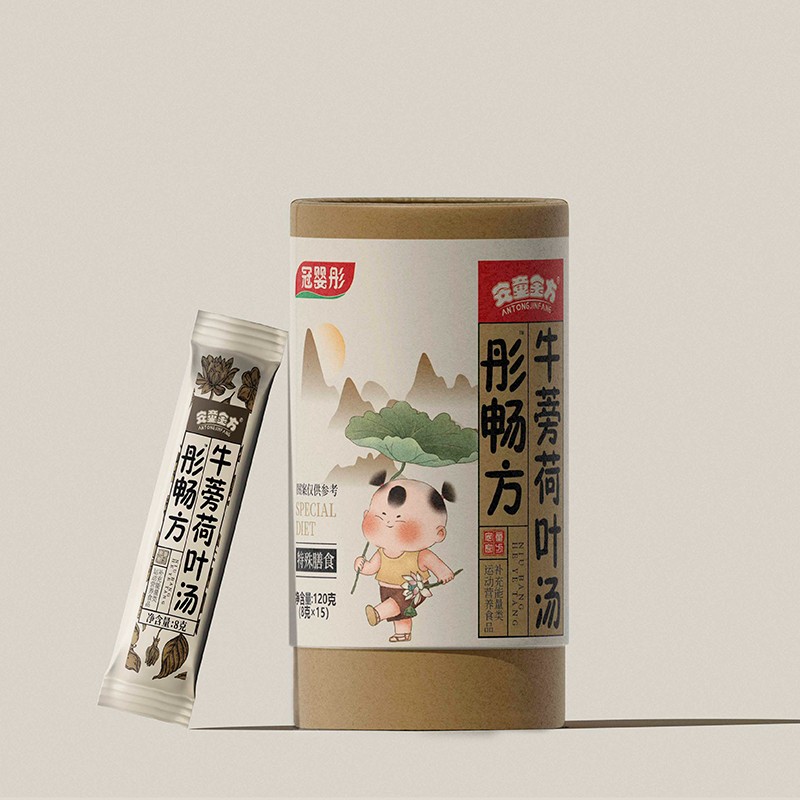 安童金方彤暢方牛蒡荷葉湯