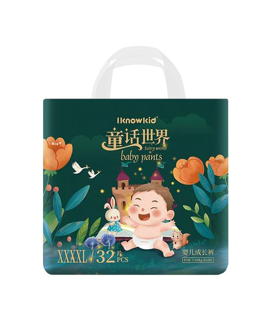 我懂寶寶童話世界成長褲XXXXL