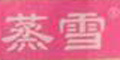 蒸雪logo