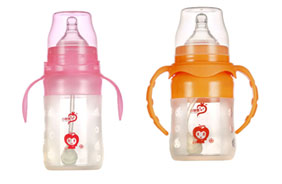 小蘋果硅膠奶瓶