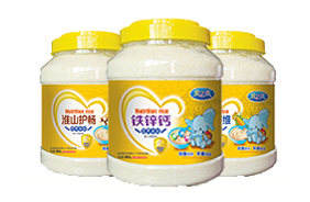 貝之籃營養(yǎng)米粉透明桶裝