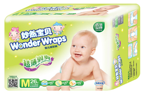 妙然寶貝嬰幼兒超薄潤爽紙尿褲