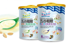 金頂貝貝五谷粗糧營養(yǎng)米粉