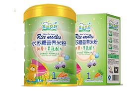 金頂貝貝水蘇糖營養(yǎng)米粉