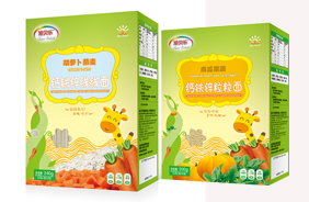 旭貝樂(lè)嬰幼兒鈣鐵鋅面條系列