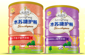 愛茵坊嬰幼兒水蘇糖護暢米粉