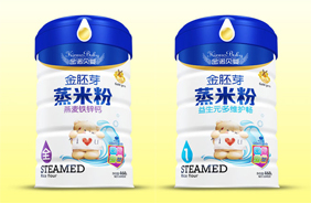 金諾貝嬰金胚芽蒸米粉