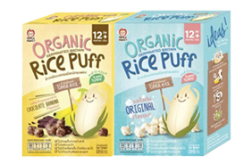 蘋果猴純天然糙米泡芙