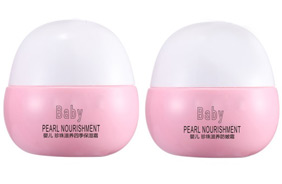 瞌睡潴嬰兒珍珠面霜