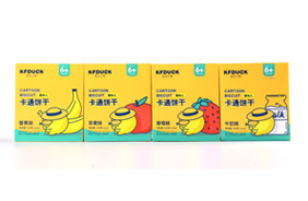 功夫小鴨卡通餅干