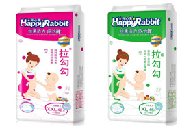 開心兔絲柔活力成長褲