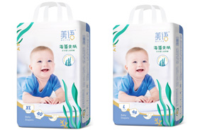 美語海藻親膚系列嬰兒紙尿褲