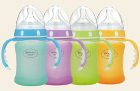 迪樂(lè)夢(mèng)高硼硅玻璃奶瓶